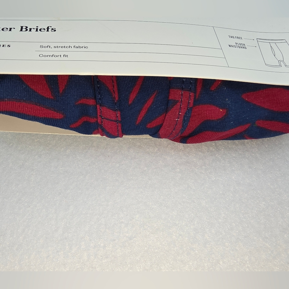 Goodfellow & Co Men's 2pk Boxer Briefs Ref Navy Print Large NEW R-0255 - Picture 5 of 7
